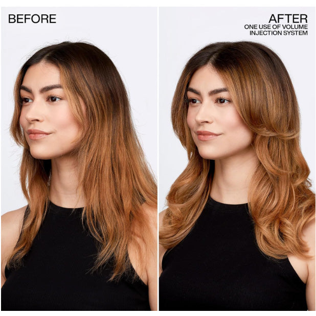 Redken Volume Injection Shampoo For Fine Hair - Adds Lift & Body, Volumizing & Detangling Without Weighing Down, Paraben Free