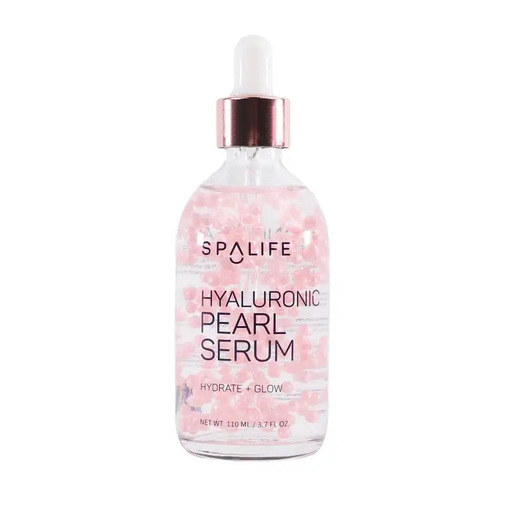 Hydrating Hyaluronic Acid Serum with Pink Pearl Capsules – For Dewy, Luminous Skin