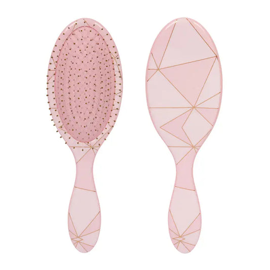 Detangling Hair Brush for Wet & Dry Hair – CALA 66801 Pink Oval Brush