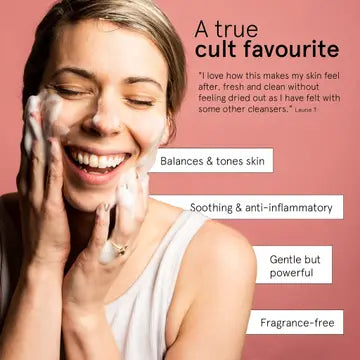 Gentle Foaming Face Wash for All Skin Types – Hydrating & pH-Balancing Cleanser (150ml)