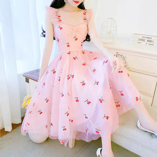 Sweet Cherry Daydream Dress