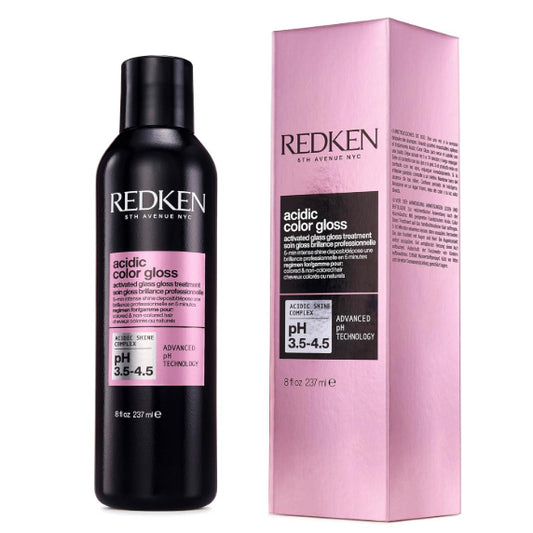 Redken Acidic Color Gloss Glass Gloss Treatment For Color-Treated Hair - Rinse Out Glossing Treatment, Intense Shine & Conditioning