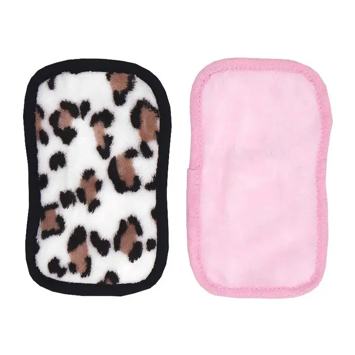 Reusable Makeup Remover Cloths – Celavi SE45038 (7-Pack, Pink & Leopard)
